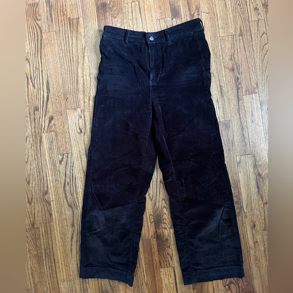 Everlane black corduroy pants